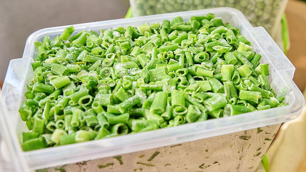 냉동 대파 냉동 대파