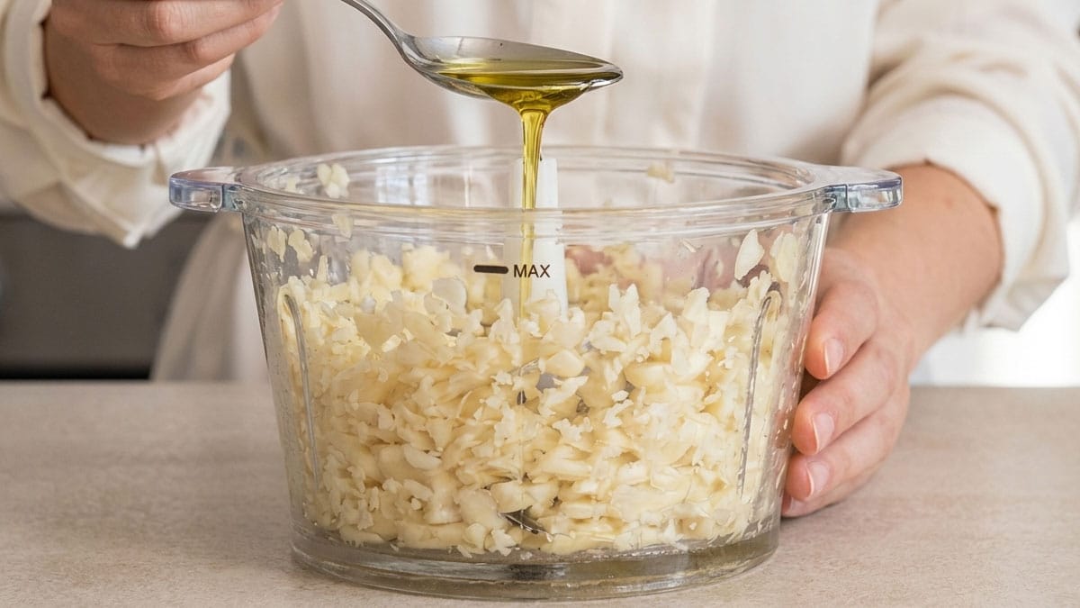 마늘 다질 때 물 말고 ‘이것’ 넣어보세요…격자무늬로 얼리면 3개월 톡톡 끊어 쓸 수 있습니다