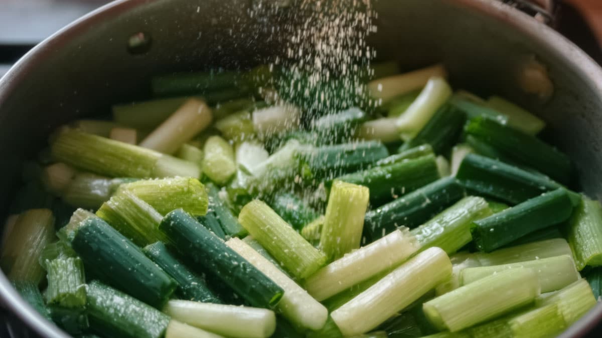 대파 들깨가루 대파 들깨가루