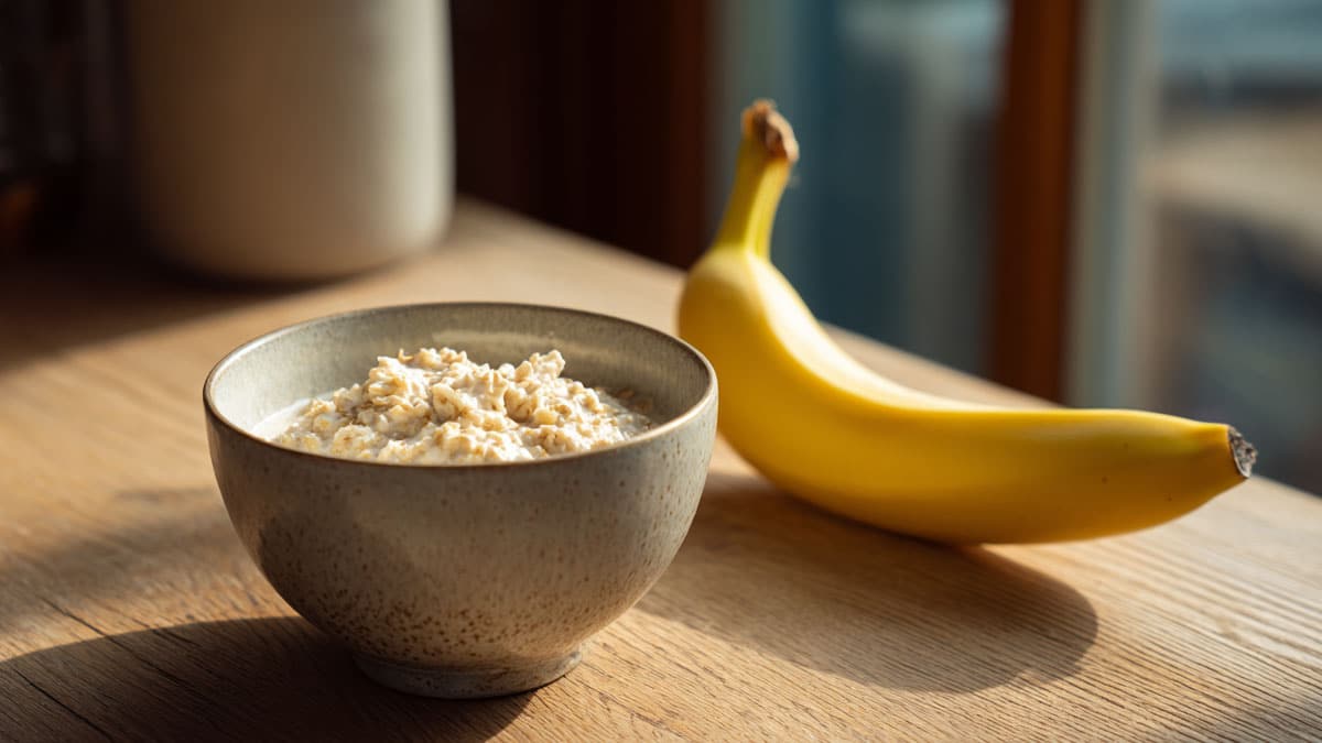 오트밀, 바나나