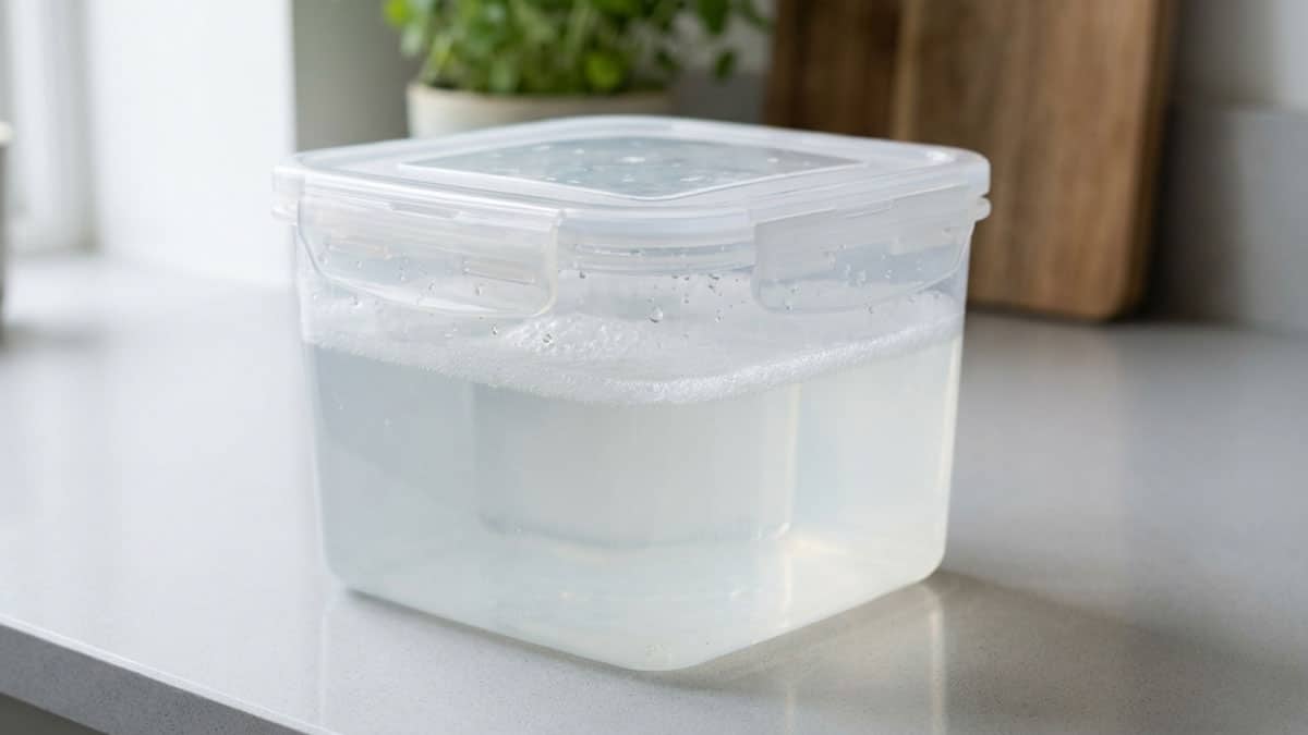 김치통 베이킹소다