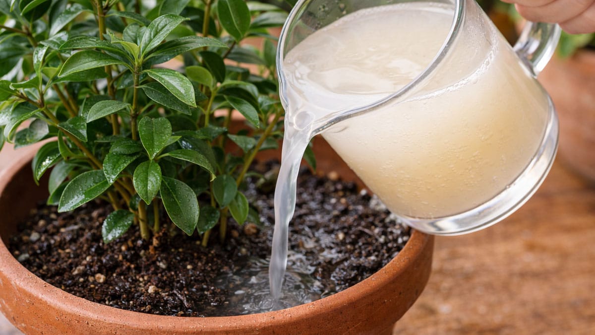 물을 잘 주는데도 빨리 시드는 실내 화초… 주방에 있는 ‘이 재료’ 써보세요