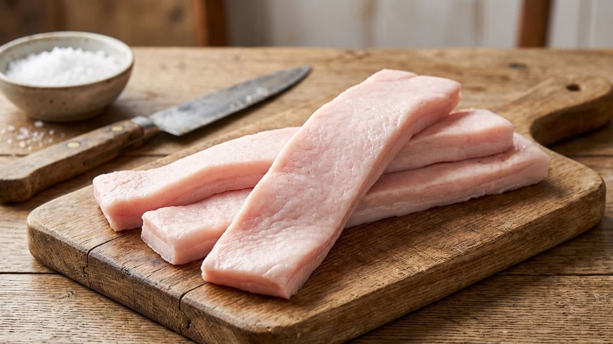 돼지고기 비계 돼지고기 비계