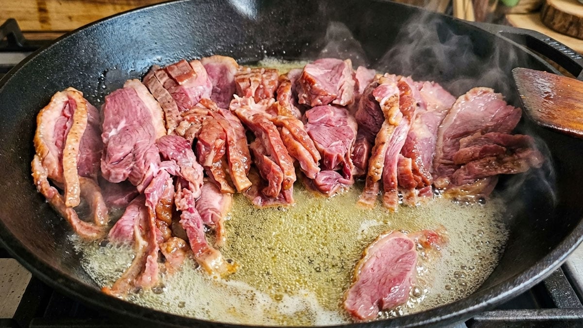 오리고기 기름 오리고기 기름