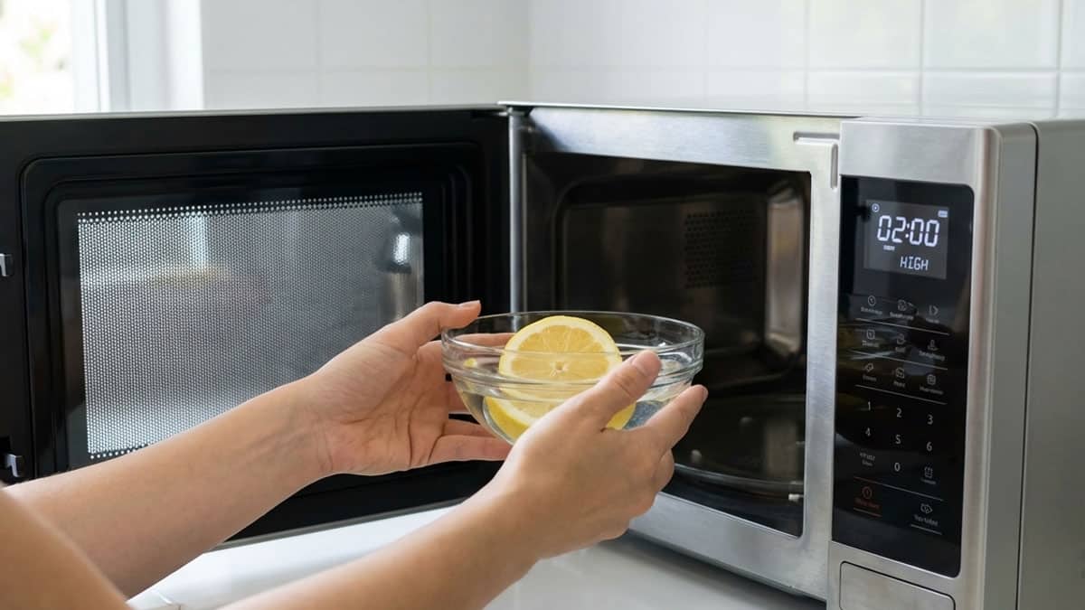 레몬 전자레인지