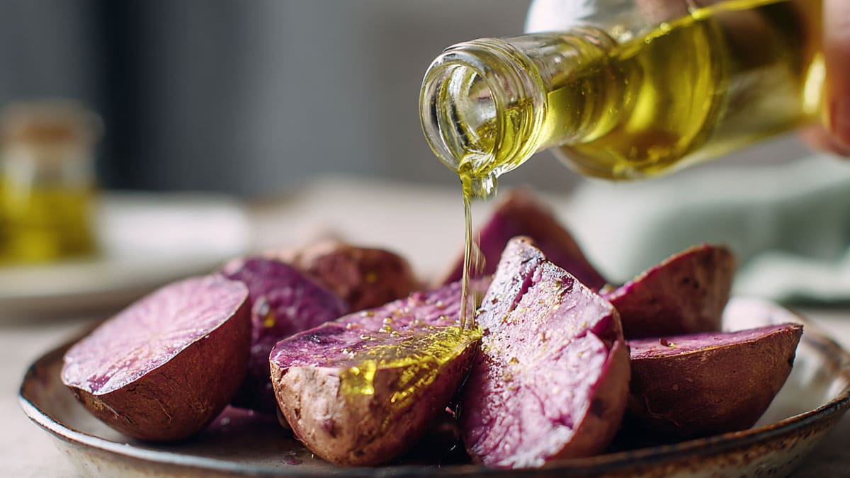 자색고구마 올리브유 자색고구마 올리브유