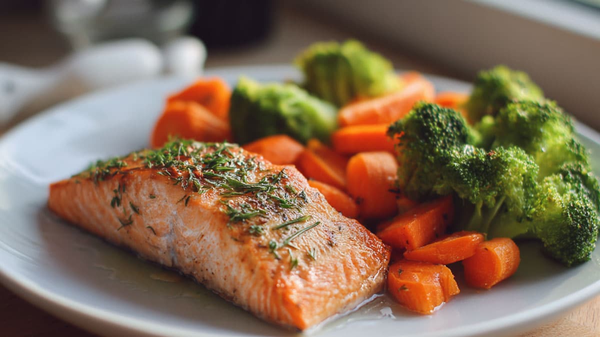 연어 당근 브로콜리 연어 당근 브로콜리