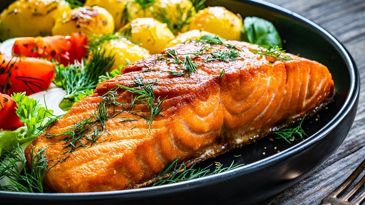 연어 스테이크 연어 스테이크