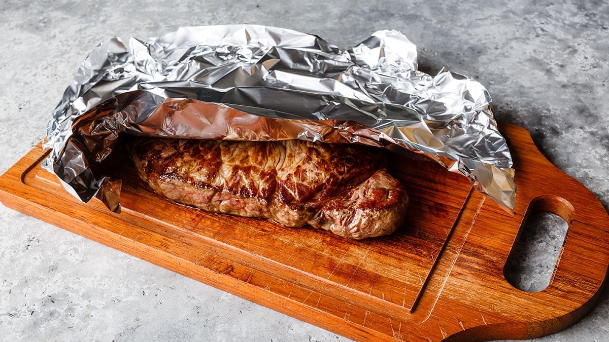 알루미늄 호일 고기