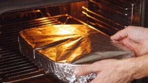 알루미늄 호일 전자레인지