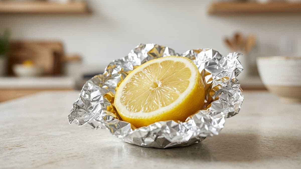 알루미늄 호일 레몬