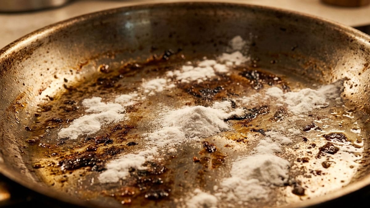 프라이팬 베이킹소다