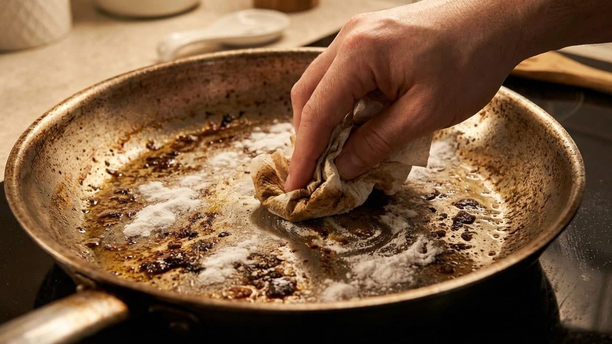 프라이팬 베이킹소다