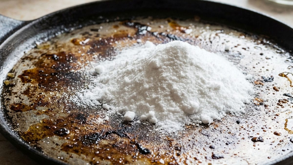 프라이팬 베이킹소다