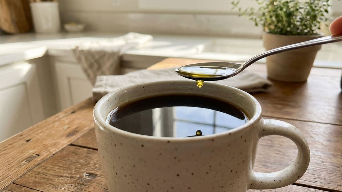 올리브오일 커피