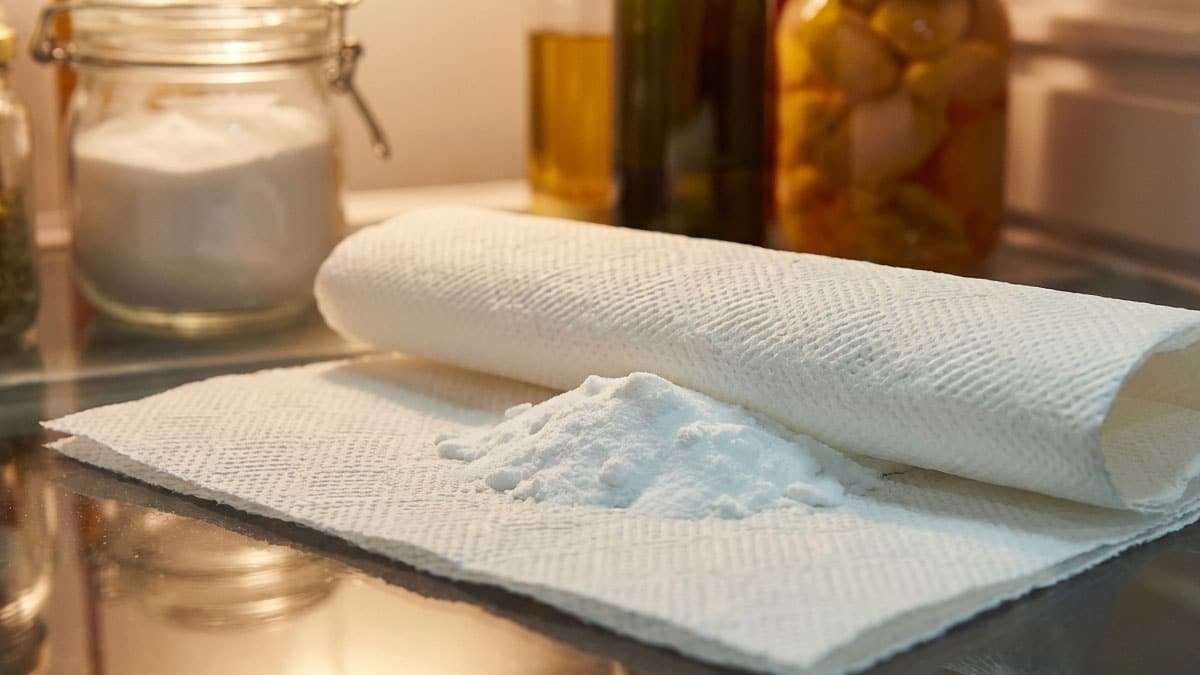 키친타월 베이킹소다