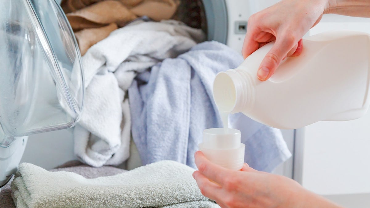 세탁 세제 정량 사용