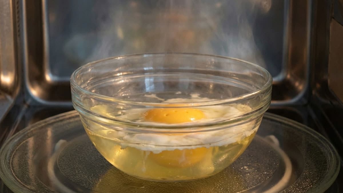 전자레인지에 달걀 ‘이렇게’ 2분만 돌려보세요…호텔 조식에서만 먹던 완벽한 ‘수란’ 완성됩니다