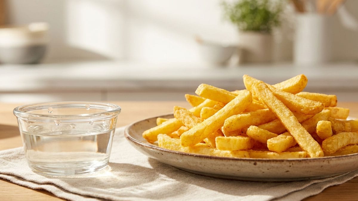 감자튀김 식초 감자튀김 식초