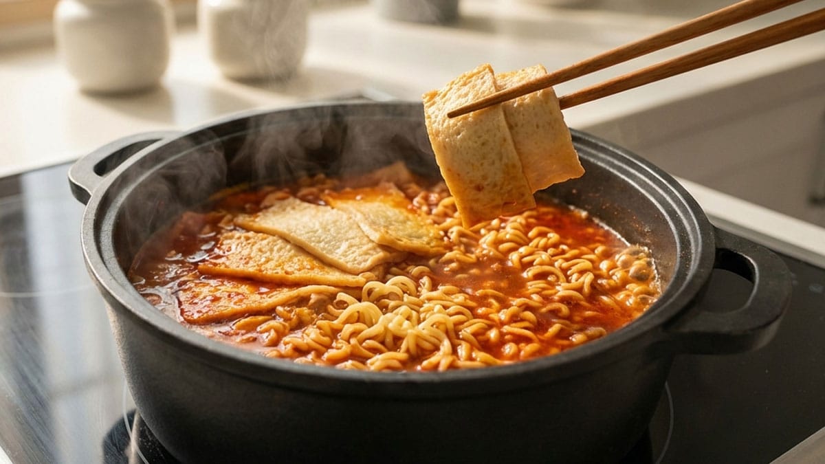 어묵 라면 어묵 라면