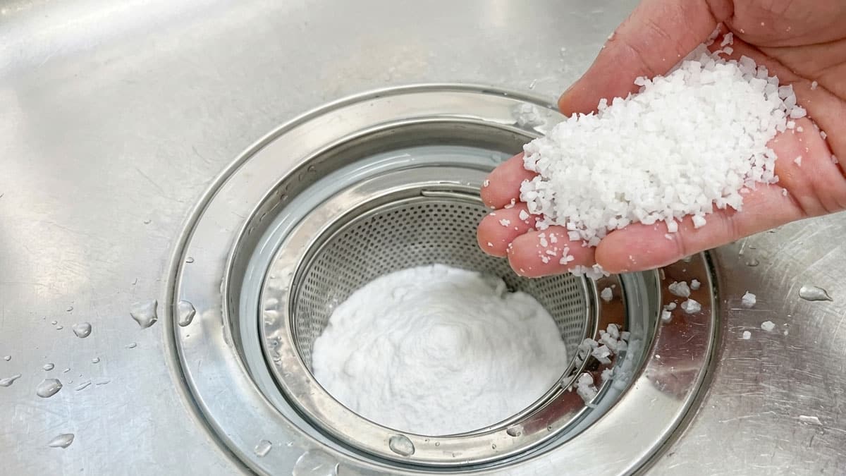 배수구 소금 배수구 소금