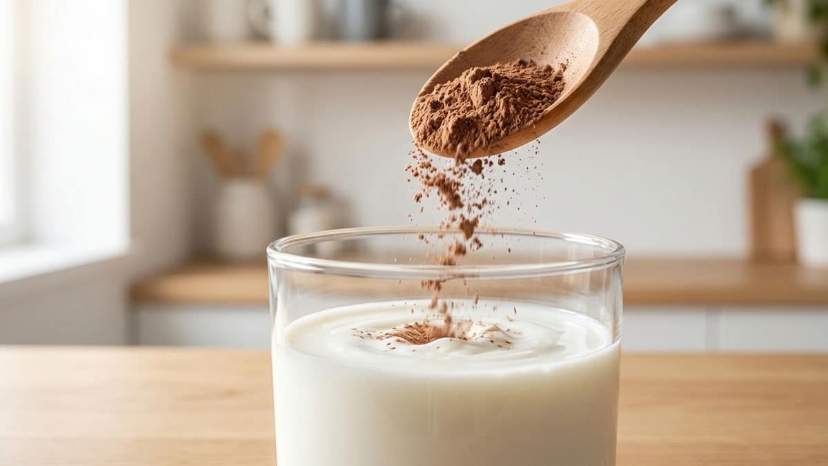 코코아 우유 코코아 우유