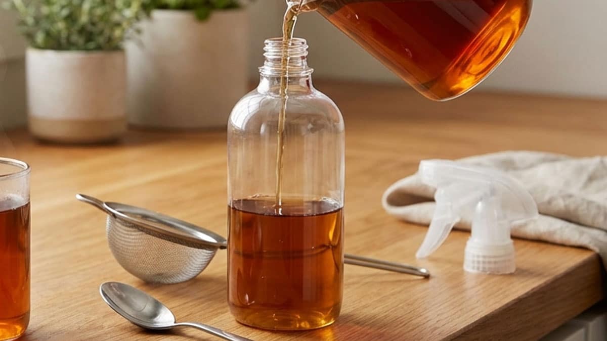 홍차 티백 액체