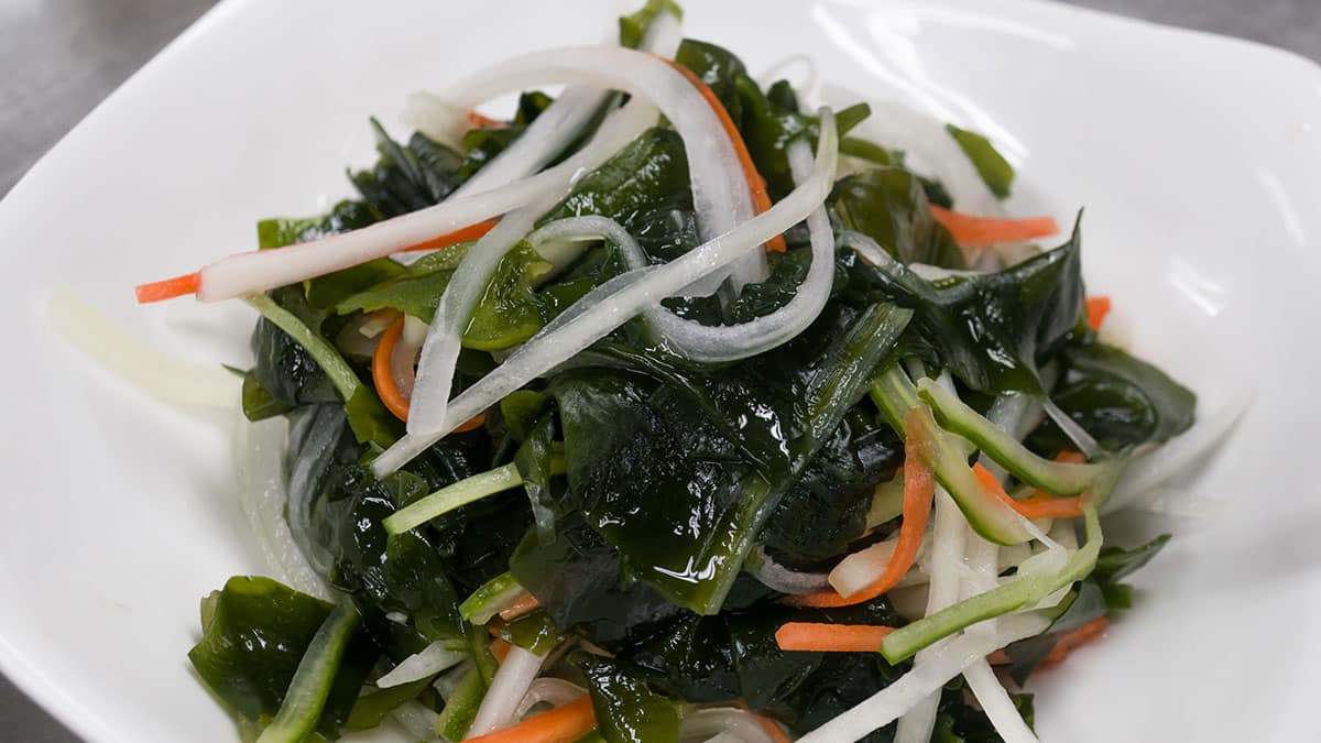 미역식초무침 반찬