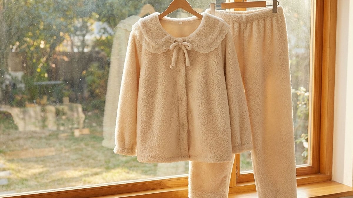 겨울 잠옷 건조