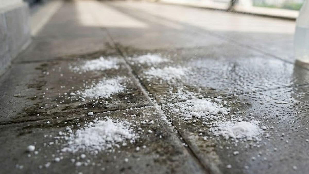 베란다 베이킹소다