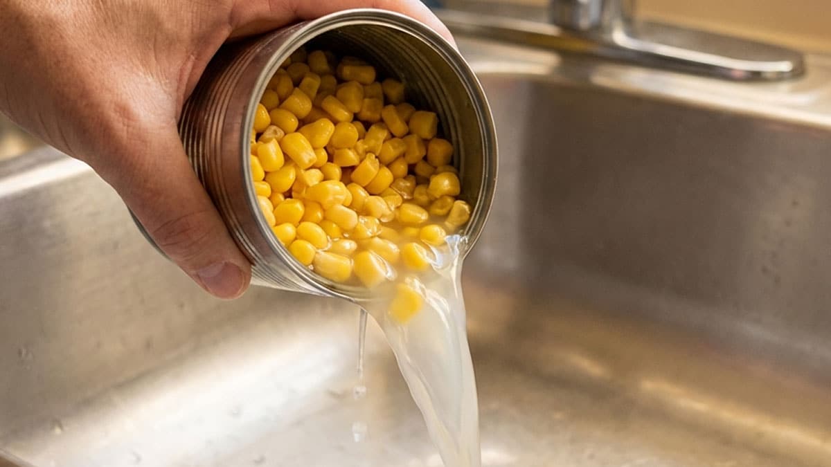 옥수수 자체 수분 아니었어?…캔 속 노란 국물의 ‘대반전’ 성분, 알고 보니