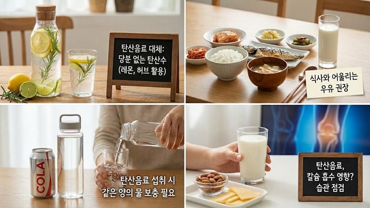 탄산음료 줄이는 방법