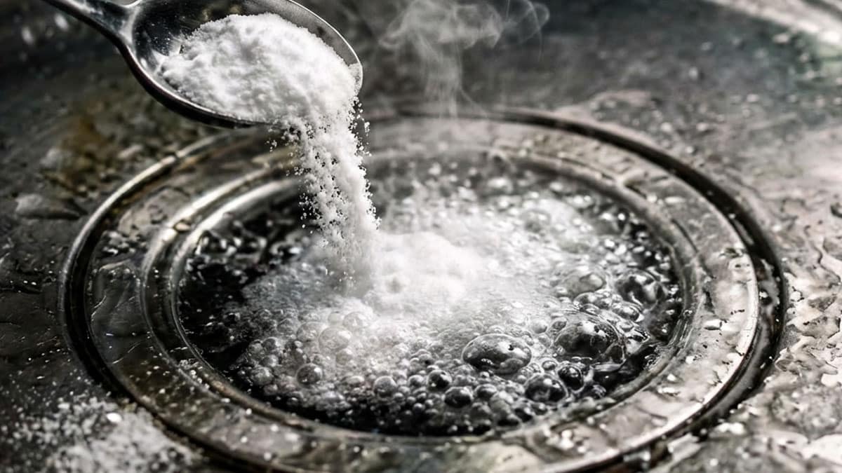 배수구 베이킹소다