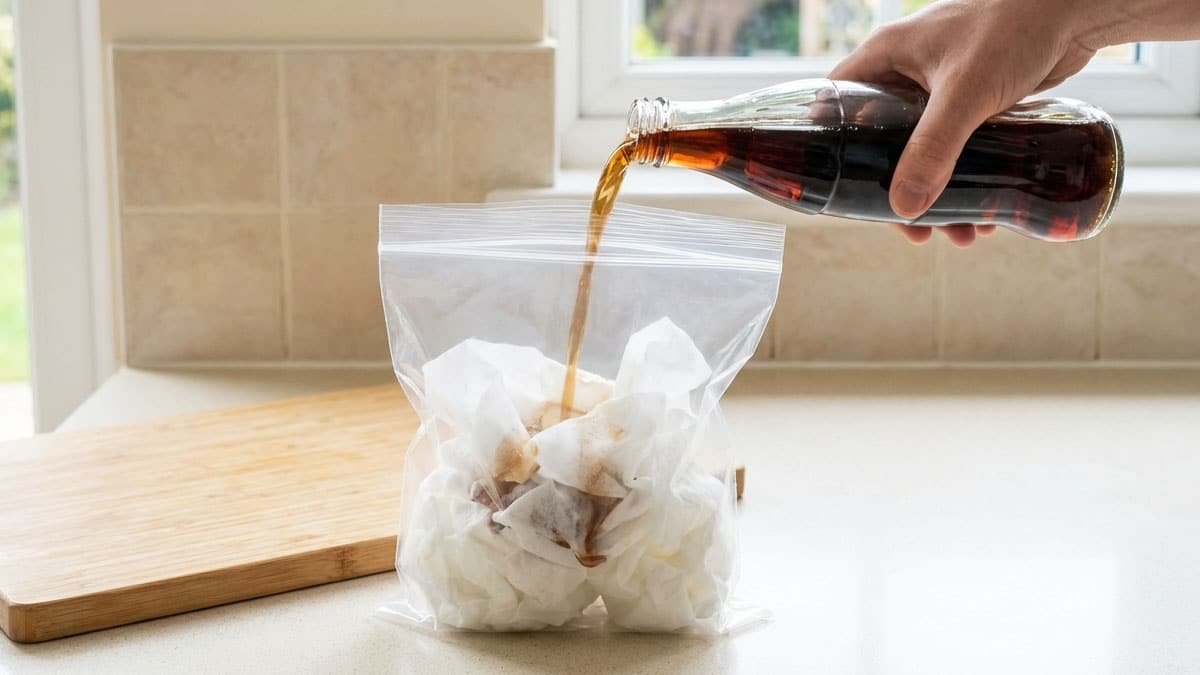 마른 물티슈 활용