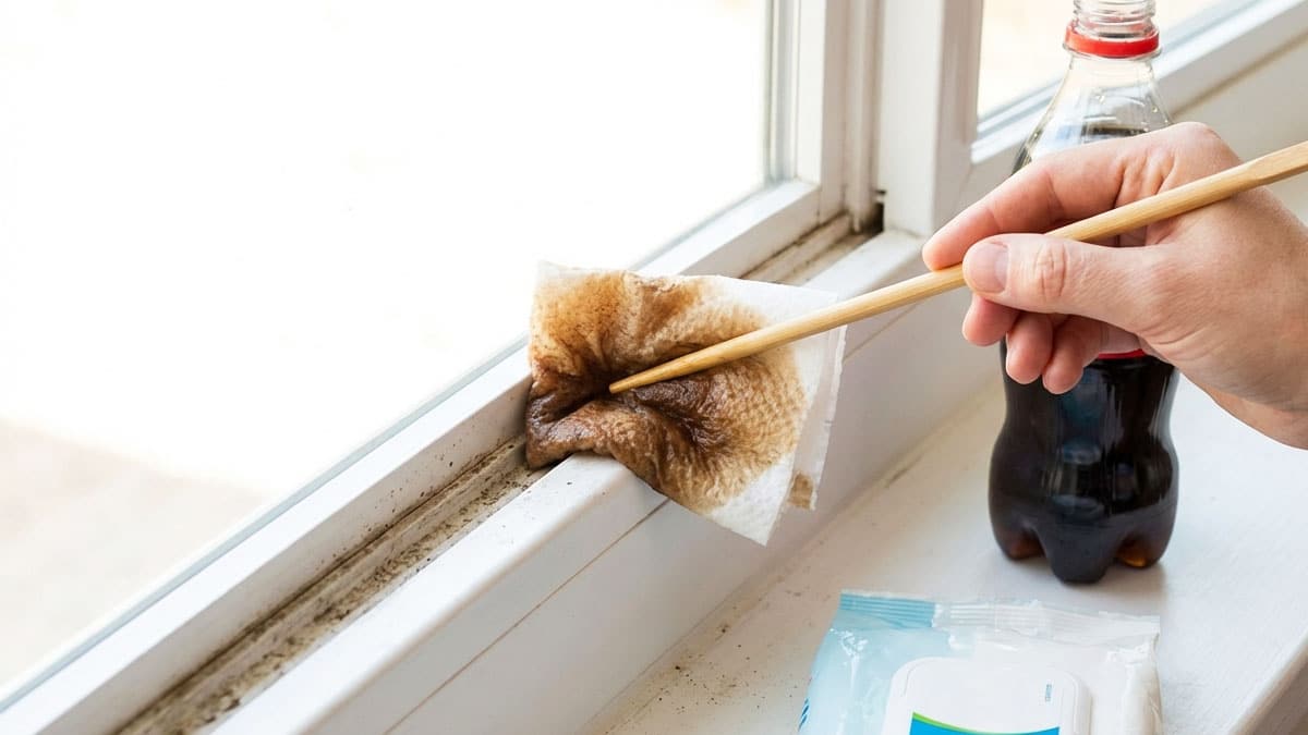 창틀 청소