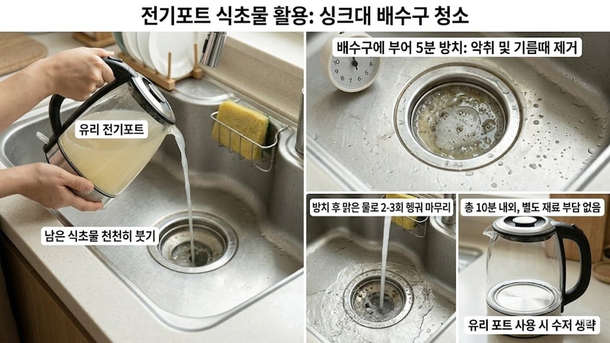식초물 재활용법