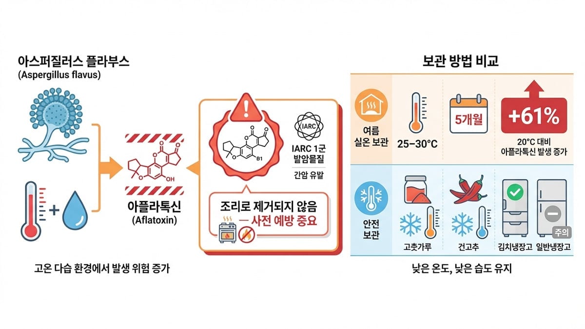 고춧가루를 상온 보관하면 안 되는 이유 고춧가루를 상온 보관하면 안 되는 이유