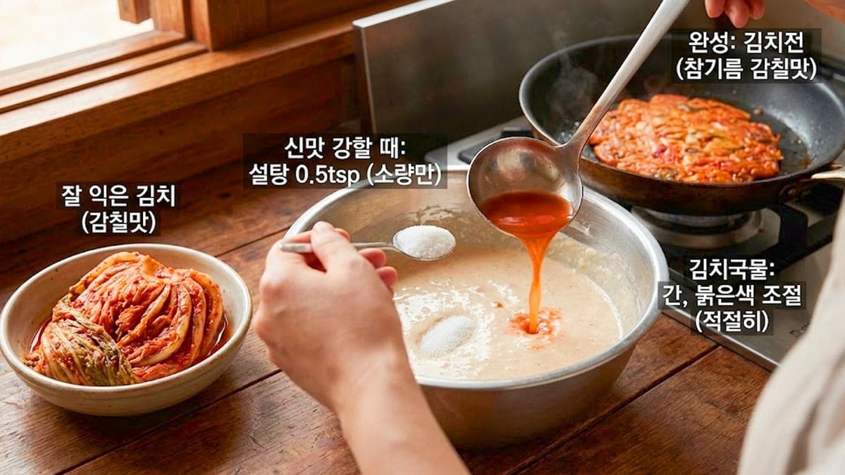 김치전 레시피 김치전 레시피
