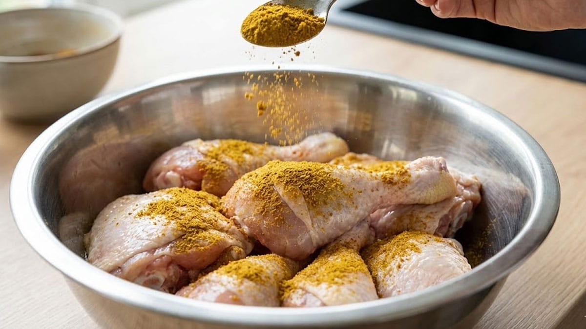 닭고기 카레가루