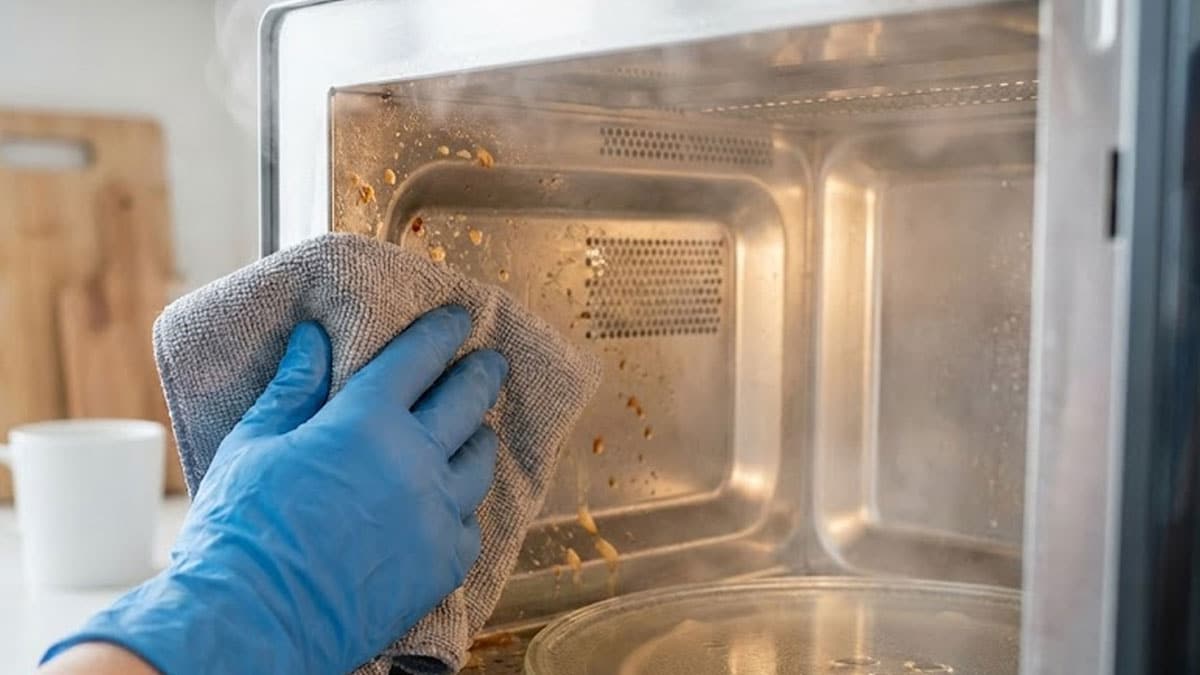 전자레인지에 ‘이 액체’ 넣고 5분만 돌려보세요…찌든 때가 힘 안 줘도 싹 닦입니다