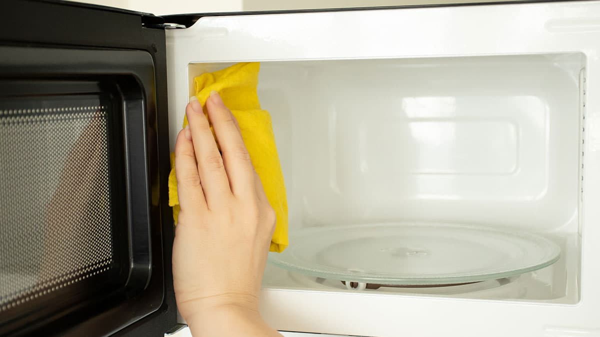 전자레인지 청소 전자레인지 청소