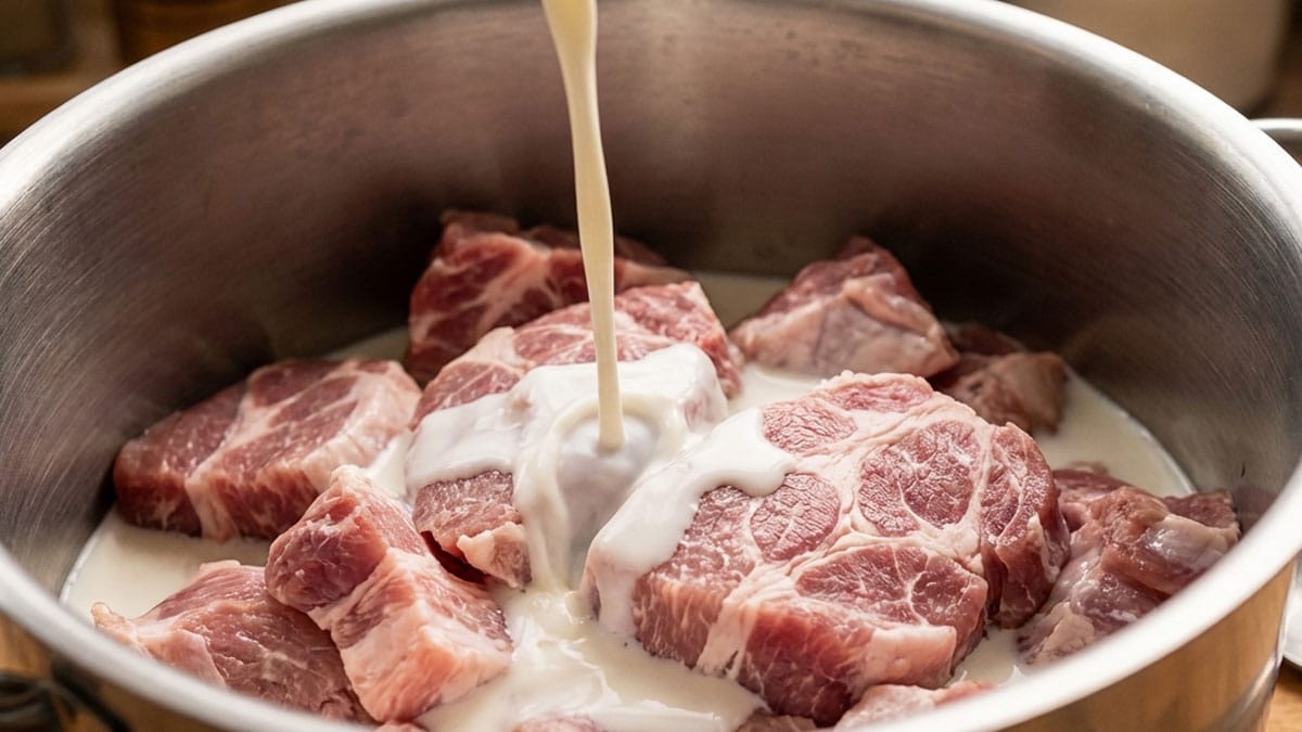 질긴 고기는 ‘여기에’ 10분만 담가보세요…비린내 잡고 식감은 2배로 부드러워집니다