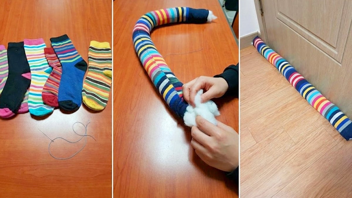 헌 양말 재활용법