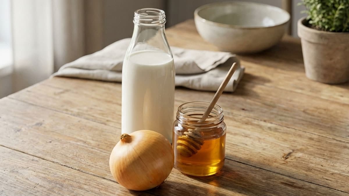 양파 우유 꿀 양파 우유 꿀