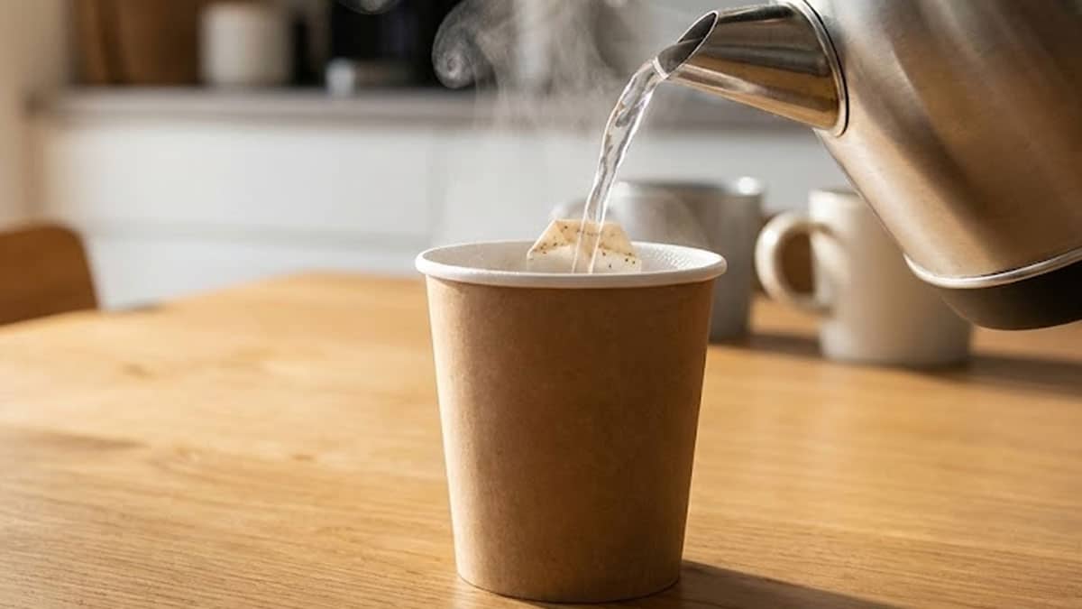 제발 뜨거운 물 ‘이 컵’에 담지 마세요…코팅층 녹아내려 미세 플라스틱 먹습니다