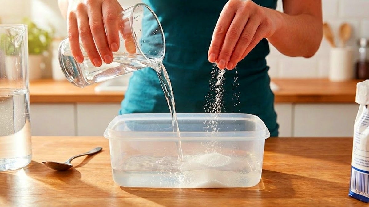 반찬통 냄새 제거 방법