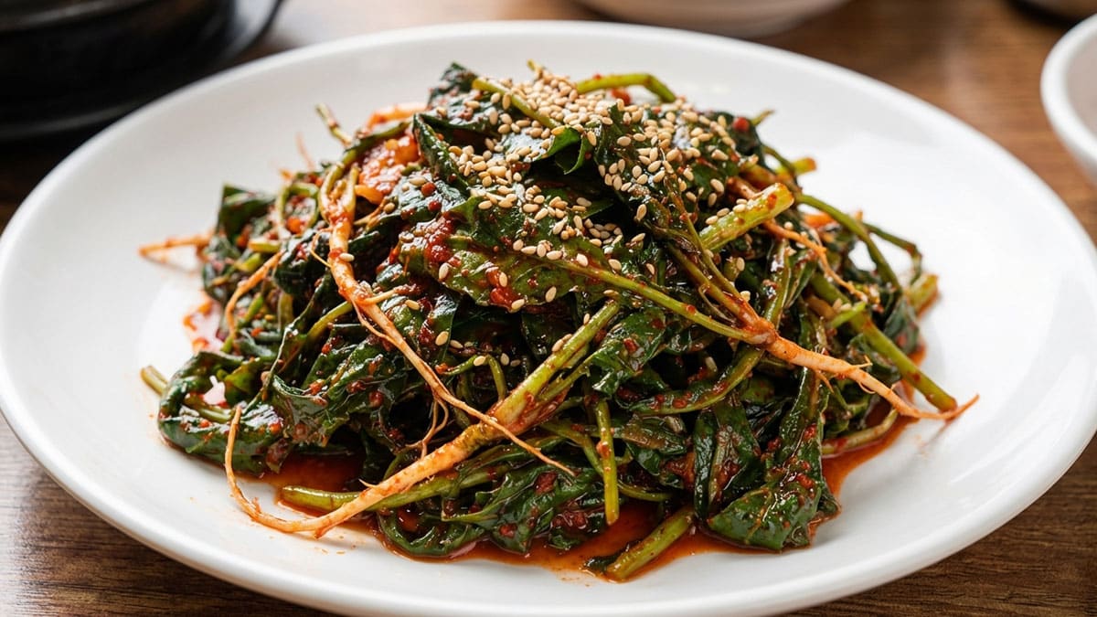 인삼만큼 좋은데 너무 써서 못 먹겠다는 ‘이 나물’…’딱 1분’ 데쳐서 이렇게 해보세요