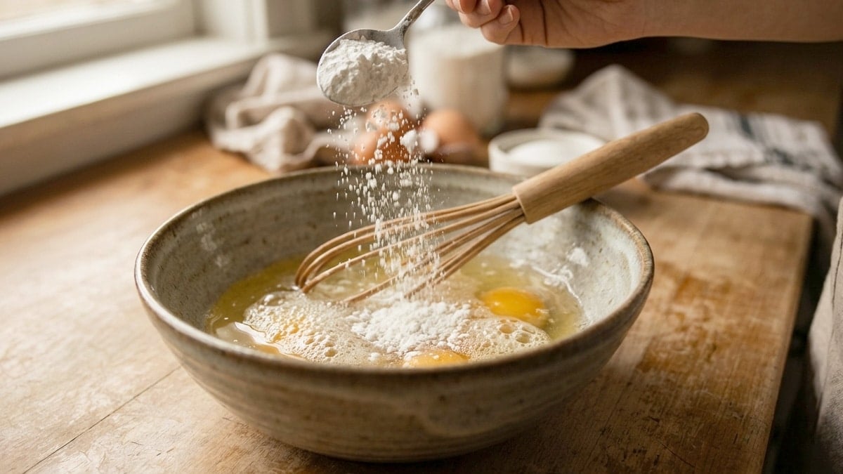 계란찜 만들 때 ‘이 가루’ 한 스푼 넣어보세요…부서지지 않고 식감까지 잡을 수 있습니다