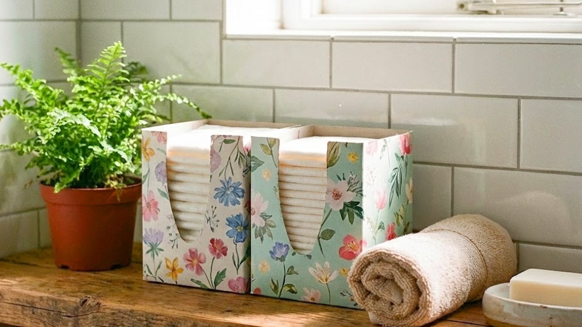 각티슈 통 재활용법 각티슈 통 재활용법