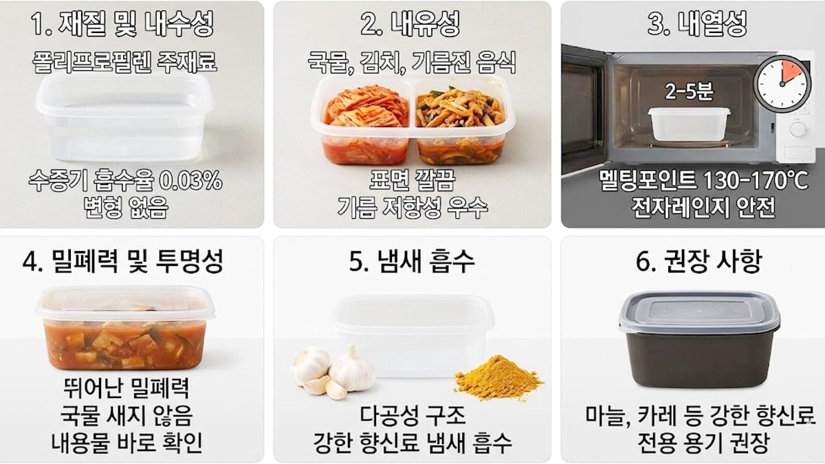 두부 용기 활용법